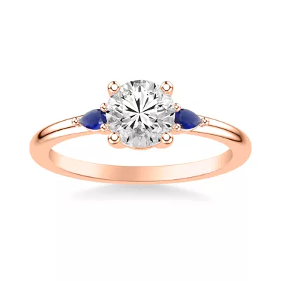 Paula Pear Shaped Sapphire Ring