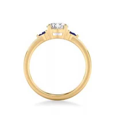Paula Pear Shaped Sapphire Ring