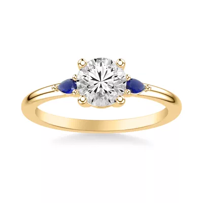 Paula Pear Shaped Sapphire Ring