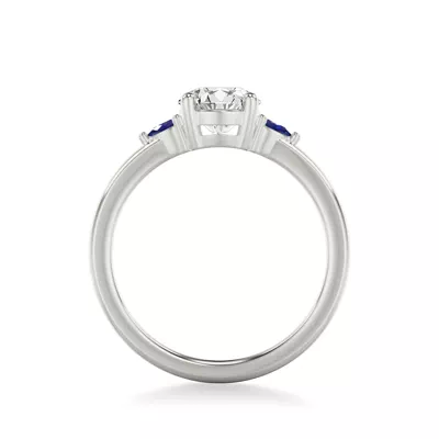 Paula Pear Shaped Sapphire Ring