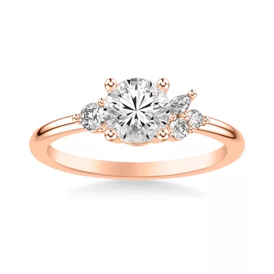 Frida Diamond Accent Engagement Ring