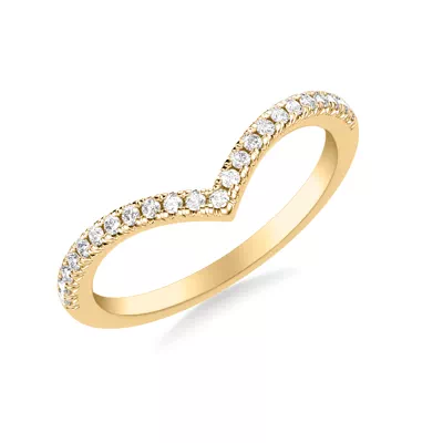 Frida Pavé Diamond V-Band