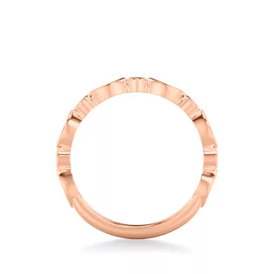 Jamie Marquise And Round Bezel Band