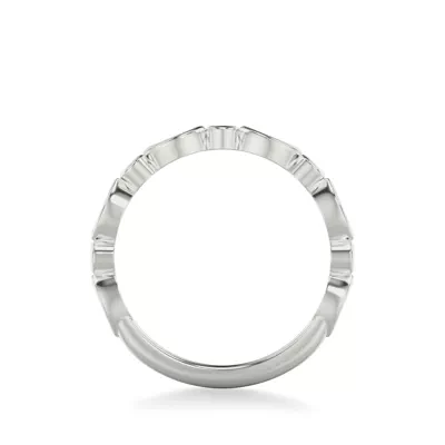 Jamie Marquise And Round Bezel Band