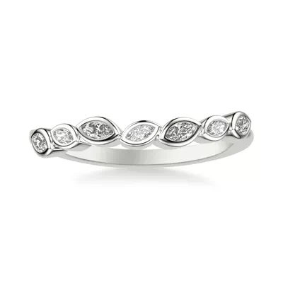 Marisa Angled Marquise Bezel Band