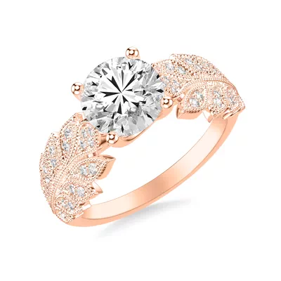 Florant Laurel Vintage Engagement Ring