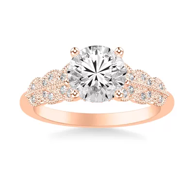 Florant Gardenia Lab Engagement Ring