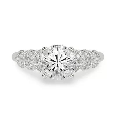 Florant Gardenia Lab Engagement Ring