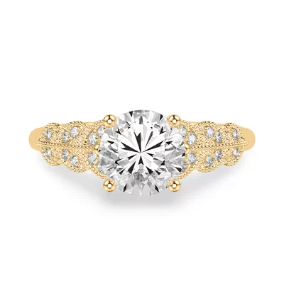 Florant Gardenia Lab Engagement Ring