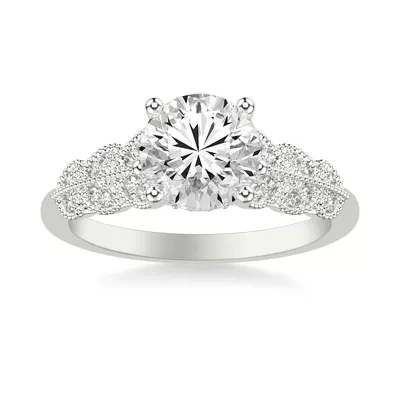 Florant Gardenia Lab Engagement Ring