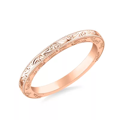 Islay Hand-Engraved Band