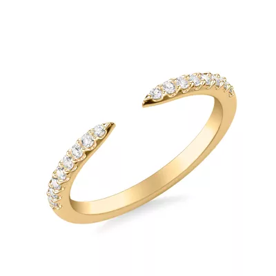 Open-End Lab Diamond Band