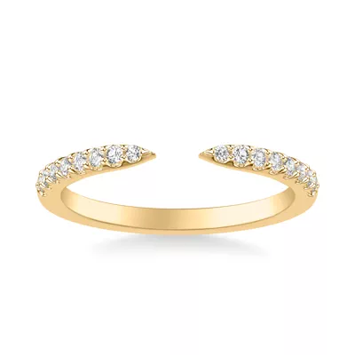 Open-End Lab Diamond Band
