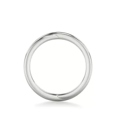 High-Polished Crossover Band