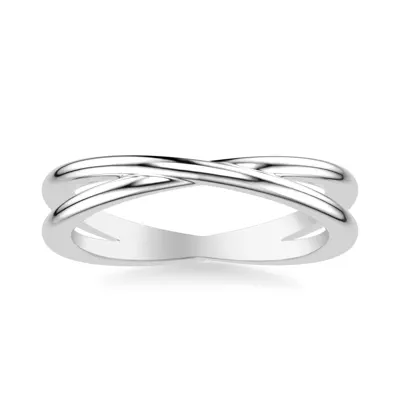 High-Polished Crossover Band