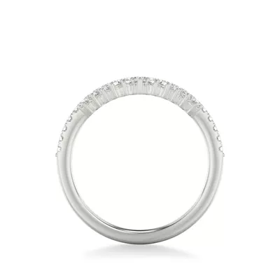 Tiara Diamond Curved Band