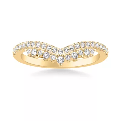 Tiara Diamond Curved Band