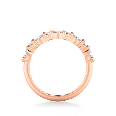 Petite Round and Marquise Diamond Band (1/3 ct. tw.)