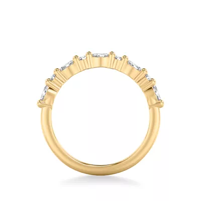 Petite Round and Marquise Diamond Band (1/3 ct. tw.)