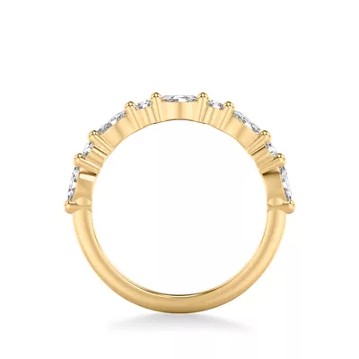 Round and Marquise Diamond Band (1/2 ct. tw.)