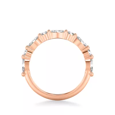 Deluxe Round and Marquise Diamond Band (3/4 ct. tw.)