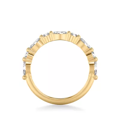 Deluxe Round and Marquise Diamond Band (3/4 ct. tw.)