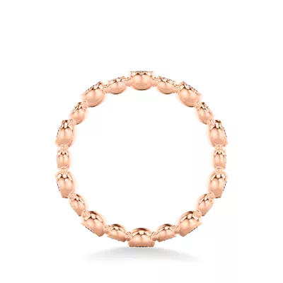Diamond And Sapphire Bubble Eternity Band