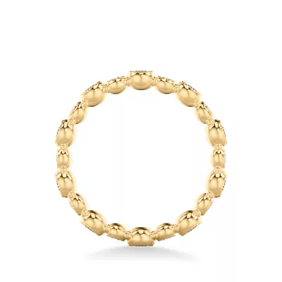 Diamond And Sapphire Bubble Eternity Band