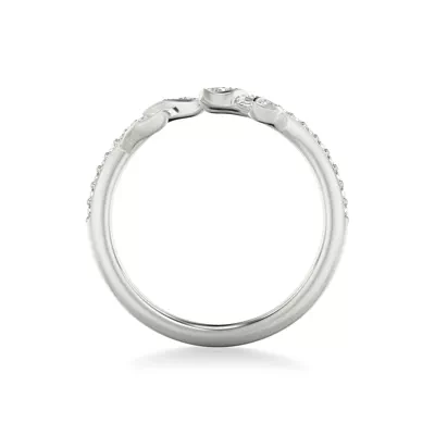Periwinkle Pave Diamond Band