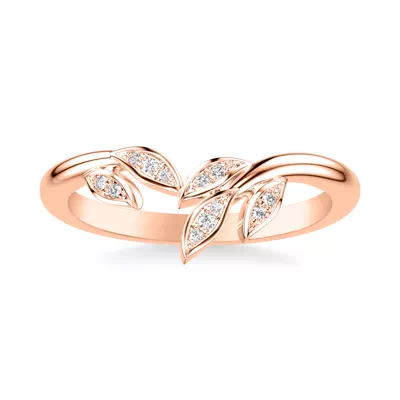 Periwinkle Petal Polished Band
