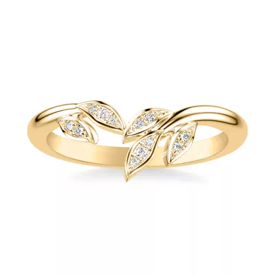 Periwinkle Petal Polished Band