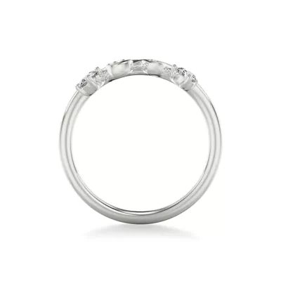 Floral Petal Curved Band