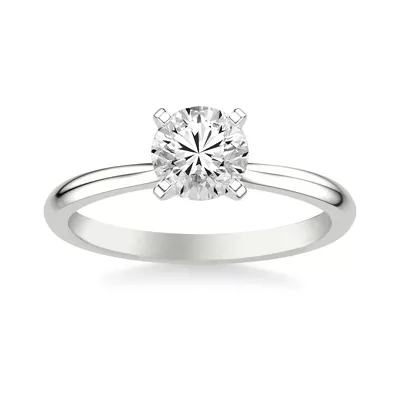 Timeless Solitaire Engagement Ring