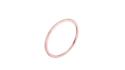 Milgrain Stackable Band (1mm)