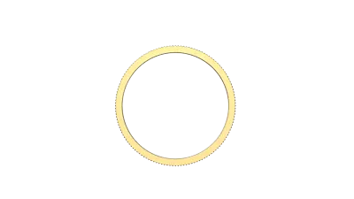 Fluted Stackable Band (1mm)