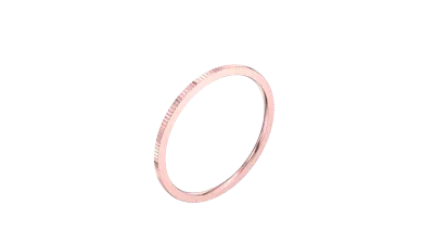 Fluted Stackable Band (1mm)