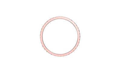 Hammered Brushed Stackable Band (1.5mm)