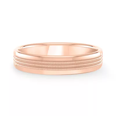 Triple Milgrain Band (4mm)
