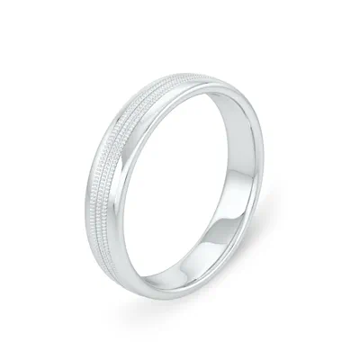 Triple Milgrain Band (4mm)