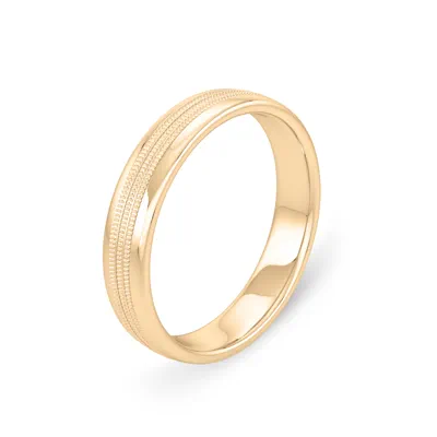 Triple Milgrain Band (4mm)