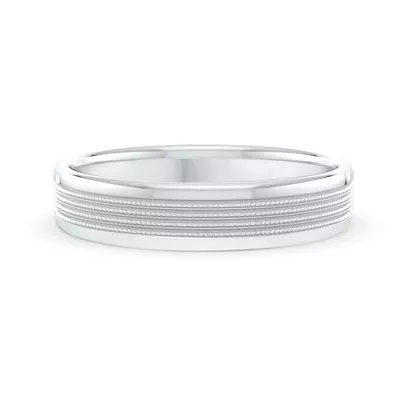 Quad Milgrain Band (6mm)