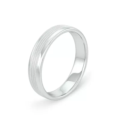 Quad Milgrain Band (6mm)