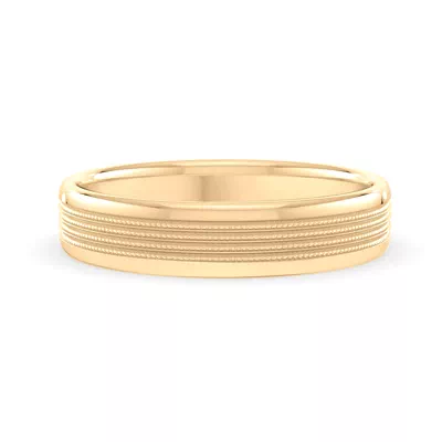 Quad Milgrain Band (6mm)