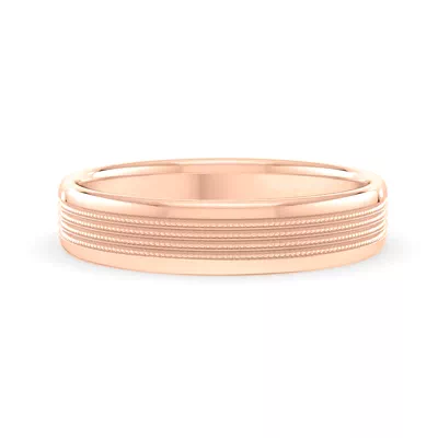 Quad Milgrain Band (6mm)