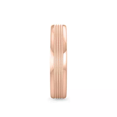 Quad Milgrain Band (6mm)