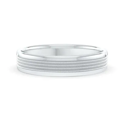 Quad Milgrain Band (6mm)