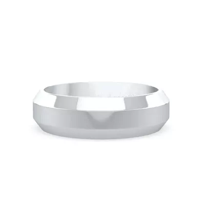 Bold Faceted Band (6mm)