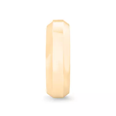 Bold Faceted Band (6mm)