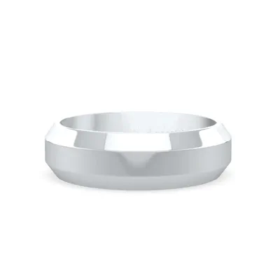 Bold Faceted Band (6mm)