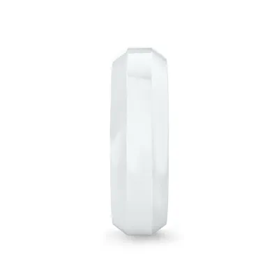 Bold Faceted Band (6mm)